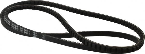 Browning - Section AX, 1/2" Wide, 67" Outside Length, Gripnotch V-Belt - Rubber Compound, Gripnotch, No. AX65 - Americas Industrial Supply