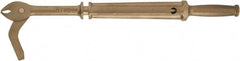 Ampco - 18" OAL Nail Puller - 1/4" Wide, Nickel Aluminum Bronze - Americas Industrial Supply