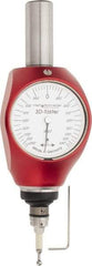 SPI - 1.2205 Inch Point Length, 4mm Point Diameter, 0.0004 Inch Graduation, IP67 Water Resistant Dial Positioning Indicator - 0.0004 Inch Accuracy, 2 Inch Dial Diameter, White Face - Americas Industrial Supply