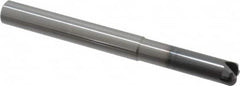 OSG - 1/2", 4 Flute, Single End, Solid Carbide, 1/8" Corner Radius End Mill - 5" OAL, 0.2" LOC, Right Hand Cut, 2" Extended Reach - Americas Industrial Supply