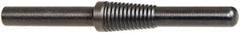 Superior Abrasives - 1/4" Pilot Diam x 1" Pilot Length, Cartridge Roll Mandrel - 1/4" Shank Diam x 1-1/4" Shank Length, 3" OAL - Americas Industrial Supply