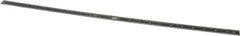 SPI - 24" Long, 1/64, 1/50, 1/32, 1/10" Graduation, Flexible Steel Rule - 3R Graduation Style, 3/4" Wide, Black, Black Chrome Finish - Americas Industrial Supply