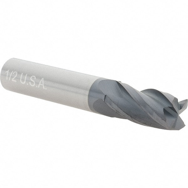 Made in USA - Square End Mill - - Exact Industrial Supply