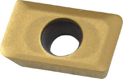 Kennametal - APKT2634 Grade KC725M Carbide Milling Insert - TiN/TiCN/TiN Finish, 3/16" Thick, 1.6mm Corner Radius - Americas Industrial Supply