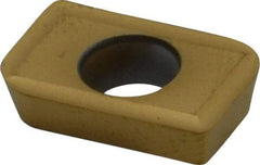 Kennametal - XDMT150332 Grade KC725M Carbide Milling Insert - TiN/TiCN/TiN Finish, 0.1252" Thick, 3.2mm Corner Radius - Americas Industrial Supply