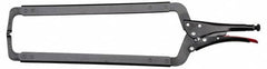 Proto - 24-3/8" OAL C-Clamp Locking Pliers - 15/32" Jaw Width, 16-9/64" Jaw Depth, 15-47/64" Jaw Opening, Standard Handle - Americas Industrial Supply
