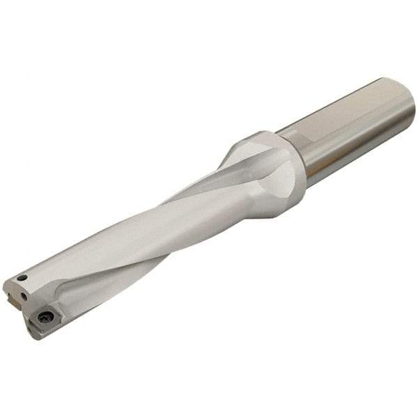Iscar - 116mm Max Drill Depth, 4xD, 29mm Diam, Indexable Insert Drill - 2 Inserts, 32mm Shank Diam, Whistle Notch Shank - Americas Industrial Supply