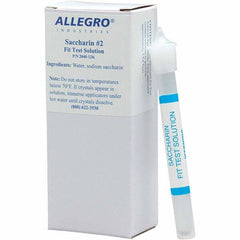 Allegro - Respiratory Fit Testing Accessories Type: Solution/Sweet Solution Type: Fit Test Solution - Americas Industrial Supply