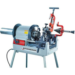 Rothenberger - Pipe Threading Machines Maximum Pipe Size Capacity (Inch): 4 Minimum Pipe Size Capacity (Inch): 1/2 - Americas Industrial Supply