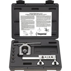 Imperial - Flaring Tools & Tube Expanders Type: Double Flaring Tool Kit Maximum Pipe Capacity (Inch): 1/2 - Americas Industrial Supply