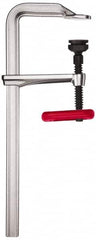 Bessey - 5-1/2" Deep Throat, 24" Max Capacity, Standard Sliding Arm Clamp - 2,800 Lb Clamping Pressure, 0.775" Spindle Diam - Americas Industrial Supply