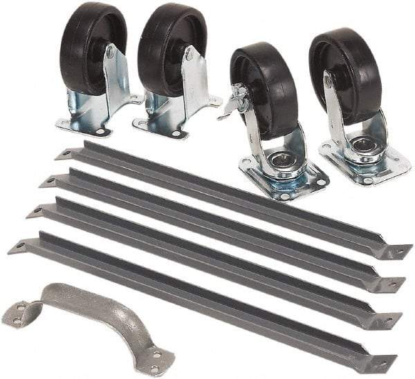 Akro-Mils - 4" Wide x 5" High, Mobile Bin Shelf - Americas Industrial Supply