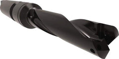 Allied Machine and Engineering - Series 0.5, 5/8" Max Diam, 3MT Taper Shank, Helical Flute Spade Drill - 2-1/2" Max Depth, 3-43/64" Body Length, 7-3/16" OAL, Standard Length, Through Coolant - Americas Industrial Supply