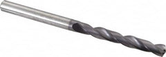 Value Collection - 5/16" 140° Point Solid Carbide Jobber Drill - TiAlN Finish, Spiral Flute, Straight Shank, Right Hand Cut, 2-33/64" Flute Length, 4-41/64" OAL - Americas Industrial Supply