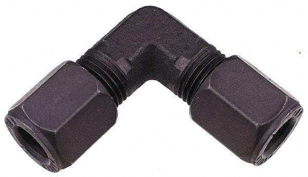 Parker - Metal Flareless Bite Tube Union Elbow - 1/8 NPTF - Americas Industrial Supply