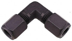 Parker - Metal Flareless Bite Tube Union Elbow - 1/8 NPTF - Americas Industrial Supply