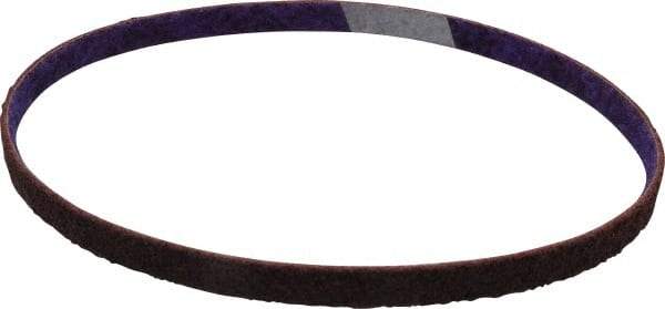 3M - 1/2" Wide x 24" OAL, 6 Trizact Grit, Aluminum Oxide Abrasive Belt - Aluminum Oxide, Ultra Fine, Coated, X Weighted Cloth Backing, Series 237AA - Americas Industrial Supply