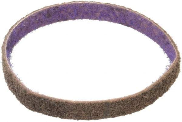 3M - 1/2" Wide x 12" OAL, Aluminum Oxide Abrasive Belt - Aluminum Oxide, Coarse, Nonwoven, Series DF-BL - Americas Industrial Supply