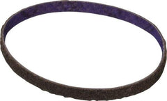 3M - 1/2" Wide x 18" OAL, Aluminum Oxide Abrasive Belt - Aluminum Oxide, Coarse, Nonwoven, Series DF-BL - Americas Industrial Supply