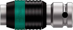 Wera - 1/4" Drive, 1/4" Insert, Hex Drive Bit Adapter - Americas Industrial Supply