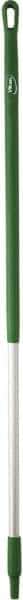 Vikan - 51 x 1-1/4" Aluminum Squeegee Handle - European Threaded Connection, Green - Americas Industrial Supply