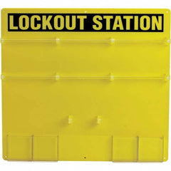 Brady - Empty Acrylic Padlock Station - Americas Industrial Supply