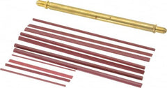 Value Collection - 12 Piece Synthetic Ruby Stone Kit - Fine - Americas Industrial Supply