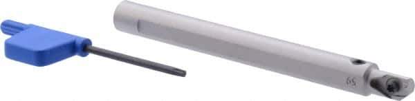 Iscar - MIFHR, Internal, Right Hand, 12.5mm Max Depth of Cut, Indexable Grooving Tool Holder - MI.R Insert Compatibility, 10mm Shank Width, 102.5mm OAL, Through Coolant - Americas Industrial Supply