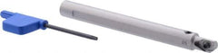 Iscar - MIFHR, Internal, Right Hand, 12.5mm Max Depth of Cut, Indexable Grooving Tool Holder - MI.R Insert Compatibility, 10mm Shank Width, 102.5mm OAL, Through Coolant - Americas Industrial Supply