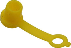 PRO-LUBE - Grease Fitting Cap - Yellow, 50 Pieces - Americas Industrial Supply