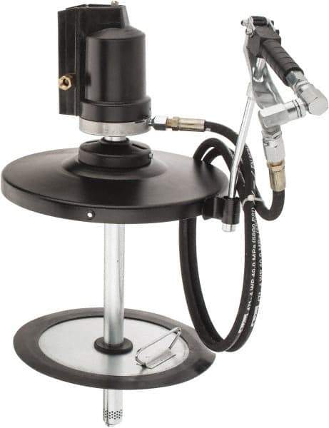 PRO-LUBE - Grease Lubrication 1 Lb/min Flow Steel Air-Operated Pump - For 25 to 50 Lb & 5 Gal Container - Americas Industrial Supply