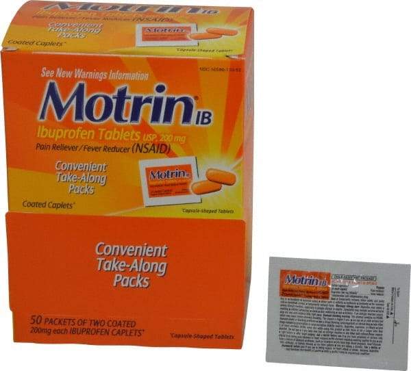 Johnson & Johnson - Motrin IB Tablets - Headache & Pain Relief - Americas Industrial Supply