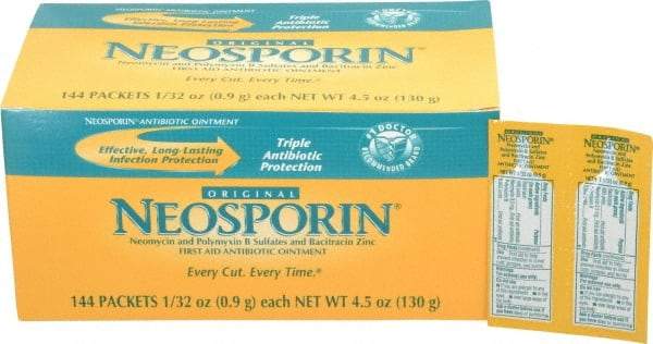 Johnson & Johnson - 1/32 oz Wound Care Ointment - Comes in Packet, Antibiotic Ointment - Americas Industrial Supply