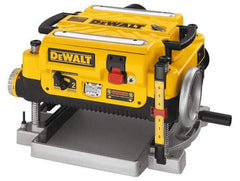 DeWALT - 15 Amp, 10,000 and 20,000 RPM, Bench Planer - 1/8 Inch Depth of Cut, 13 Inch Wide, 6 Inch Depth Capacity - Americas Industrial Supply