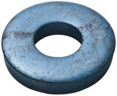 Metric Blue - M24 Screw, Alloy Steel Standard Flat Washer - 26.12mm ID x 44mm OD, 3.4mm Thick, Plain Finish - Americas Industrial Supply