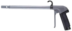 Guardair - 120 Max psi Maximum Power Venturi Nozzle Pistol Grip Blow Gun - 3/8 NPT, 48" Tube Length, Aluminum - Americas Industrial Supply