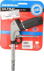 Guardair - 120 Max psi Maximum Power Venturi Nozzle Pistol Grip Blow Gun - 3/8 NPT, 6" Tube Length, Aluminum - Americas Industrial Supply