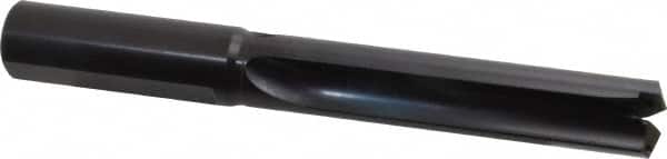 Allied Machine and Engineering - Series 2.5, 1-3/16 to 1-3/8" Diam, 1-1/4" Diam Straight Shank, Straight Flute Spade Drill - 5-3/8" Max Depth, 6-41/64" Body Length, 10" OAL, Intermediate Length, Through Coolant - Americas Industrial Supply