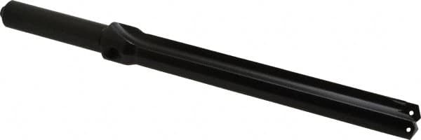 Allied Machine and Engineering - Series 1.5, 55/64 to 15/16" Diam, 3/4" Diam Straight Shank, Straight Flute Spade Drill - 6-5/8" Max Depth, 8-1/64" Body Length, 10-7/8" OAL, Standard Length, Through Coolant - Americas Industrial Supply