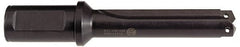 Allied Machine and Engineering - Series Z, 11.5 to 12.5mm Diam, 16mm Diam Straight Shank with Flange, Straight Flute Spade Drill - 19.1mm Max Depth, 87.5mm OAL, Short Length - Americas Industrial Supply