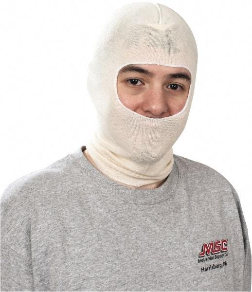 Allegro - Universal Size, Cotton Hood - White - Americas Industrial Supply
