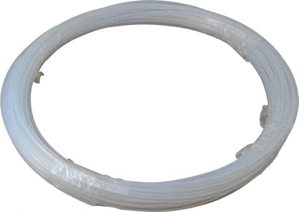 Parker - 1/8" ID x 1/4" OD, 1/16" Wall Thickness, 50' Long, PTFE PFA Tube - Natural, 375 Max psi - Americas Industrial Supply