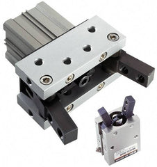 SMC PNEUMATICS - M5x0.8 Single Action Air Gripper - External Angular Gripper, 36 to 87 psi - Americas Industrial Supply