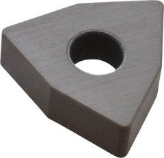 Kennametal - WNGA432 T0820 Grade KY3500 Ceramic Turning Insert - Uncoated, 80° Trigon, 1/2" Inscr Circle, 3/16" Thick, 1/32" Corner Radius - Americas Industrial Supply