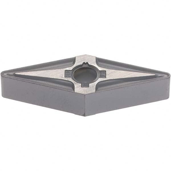 Kennametal - VNMG332 MP Grade KC5010 Carbide Turning Insert - TiAlN Finish, 35° Diamond, 3/8" Inscr Circle, 3/16" Thick, 1/32" Corner Radius - Americas Industrial Supply