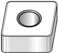 Kennametal - CNGA434 T0420FW Grade KY3500 Ceramic Turning Insert - Uncoated, 80° Diamond, 1/2" Inscr Circle, 3/16" Thick, 1/16" Corner Radius - Americas Industrial Supply