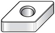 Kennametal - DNMA433 T0820 Grade KY3500 Ceramic Turning Insert - Uncoated, 55° Diamond, 1/2" Inscr Circle, 3/16" Thick, 3/64" Corner Radius - Americas Industrial Supply