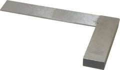 SPI - 4" Blade Length, 3" Base Length Spring Steel Square - 0.0006" (Parallel) & 0.0012" (Square) Accuracy - Americas Industrial Supply