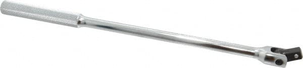 Proto - 3/8" Drive Socket Flex Handle - 12" OAL, Chrome Finish - Americas Industrial Supply