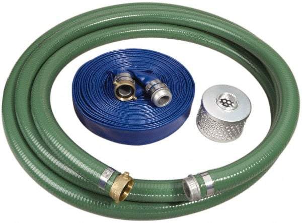 Alliance Hose & Rubber - Suction and Discharge Pump Hose Kits - For Use with 2 Inch Pumps - Americas Industrial Supply